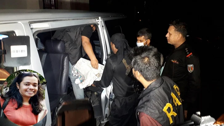 র‌্যাবের হাতে শিপ্রার সেই ২৯ প্রকার মালামাল