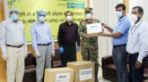 ওসমানী হাসপাতালে হাই-ফ্লো নজেল ক্যানেলা মেশিন ও মাস্ক প্রদান