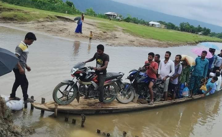 গোয়াইনঘাটে আনফরের ভাঙ্গায় ব্রিজের জন্য হাজার হাজার মানুষের আহাজারি