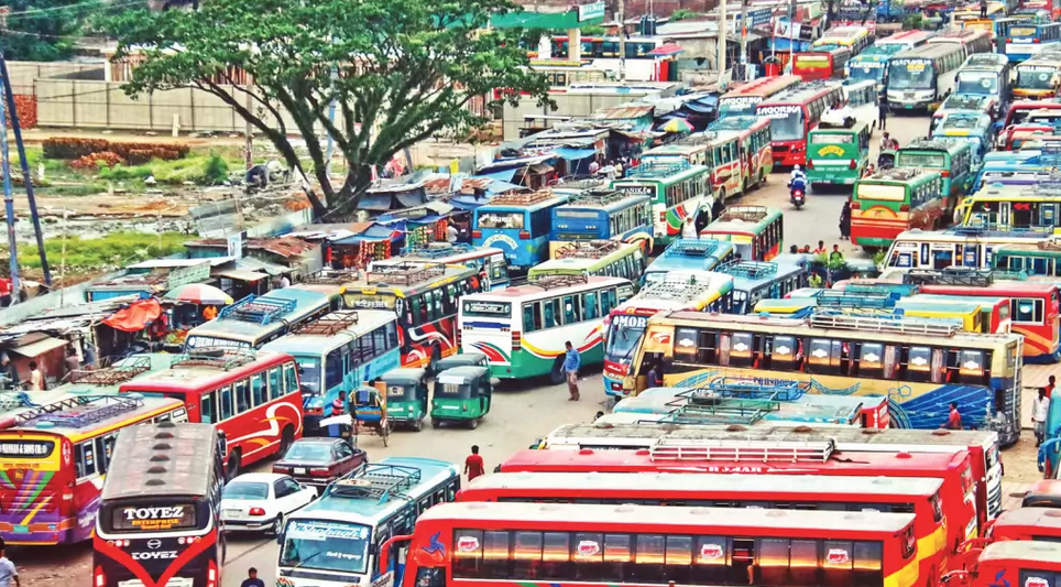 পূর্বের ভাড়ায় ফিরছে সিলেটের সব গণপরিবহন