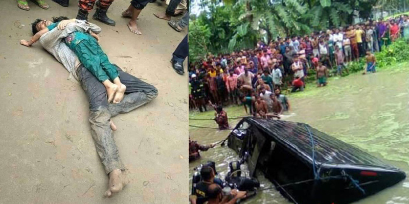 মৃত্যুও আলাদা করতে পারেনি বাবা-মেয়েকে