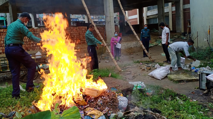 বিচার নিষ্পত্তি হওয়া সিলেটে ১০১টি মামলার আলামত ধ্বংস