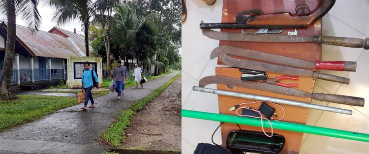 ছাত্রাবাসে গণধর্ষণ : অস্ত্র উদ্ধারের ঘটনায় মামলা