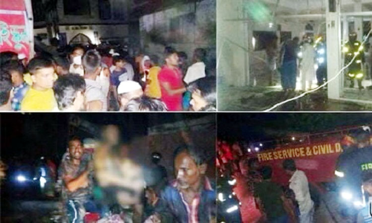 এসি নয় বিস্ফোরণ গ্যাস লাইন থেকে : ফায়ার সার্ভিস