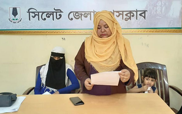 সিলেটে স্বামীর কাছে ভরণ-পোষণ চাওয়ায় নির্যাতনের শিকার স্ত্রী