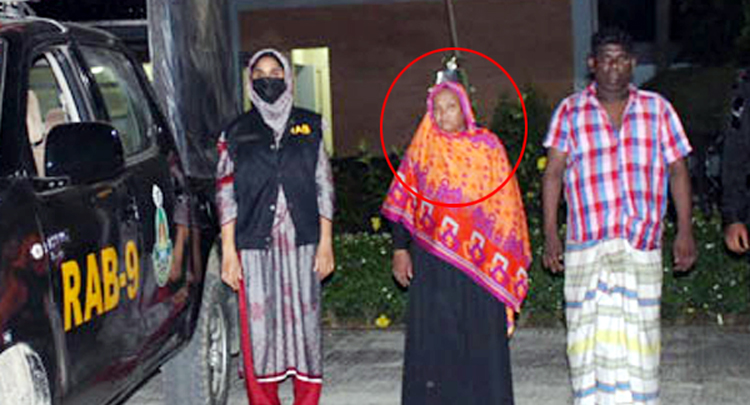 গোয়াইনঘাটের ইয়াবা কারবারি নাজমা গ্রেফতার