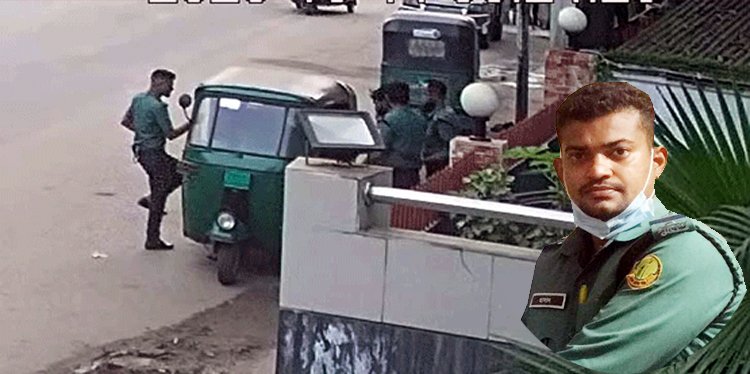 এসআই হাসানকে নিয়ে সিসি ক্যামেরার ফুটেজ পাল্টালেন কে এই সাংবাদিক?