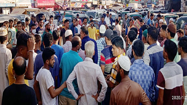 রায়হান হত্যার প্রতিবাদে উত্তাল সিলেট