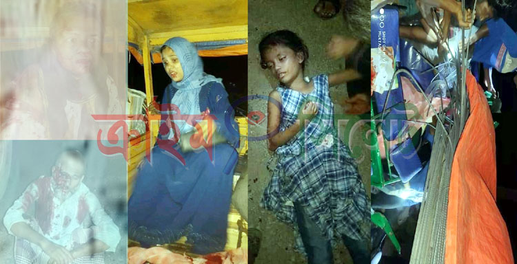 জৈন্তাপুরে সড়ক দুর্ঘটনায় নিহত ১, আহত ৪