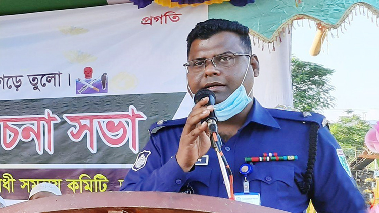 মাদকমুক্ত গোয়াইনঘাট গড়তে যুব সমাজকে এগিয়ে আসতে হবে: ওসি আব্দুল আহাদ
