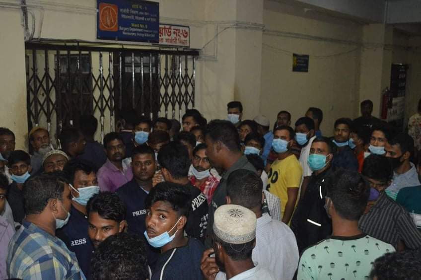 ওসমানী মেডিকেলে রোগীর স্বজন কর্তৃক নার্সের উপর হামলা