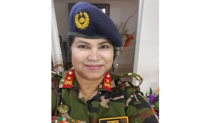 চিকিৎসা প্রশাসনে দেশে প্রথম নারী ব্রিগেডিয়ার জেনারেল নাজমা