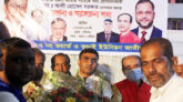 জাপা নেতা আলী সরকার’কে এলাকাবাসীর সংবর্ধনা