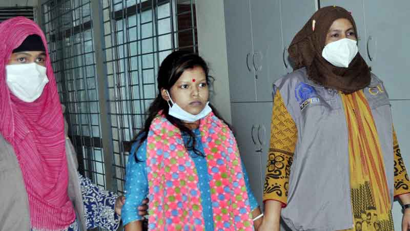 ধর্ম নিয়ে কটূক্তি: রিমান্ড শেষে কারাগারে তিথি সরকার