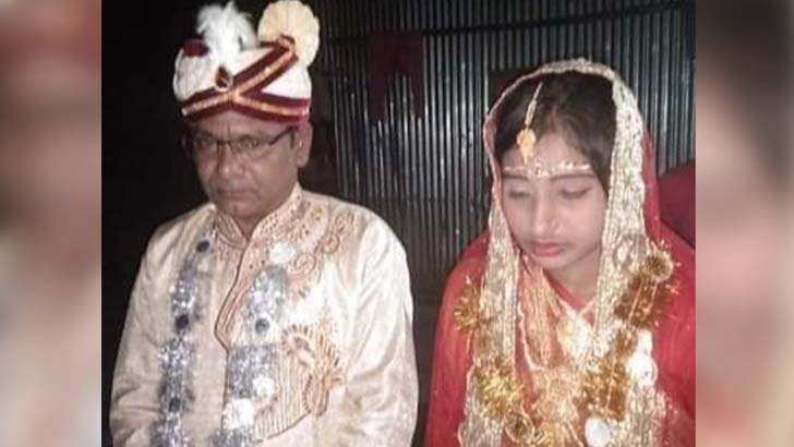 ১৫ বছরের স্কুলছাত্রীকে বিয়ে করলেন ৪৫ বছরের চেয়ারম্যান!