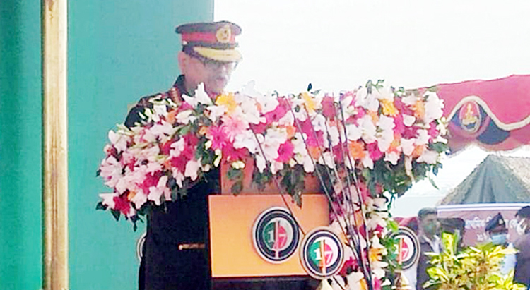 সর্বোচ্চ ত্যাগ স্বীকারে সদা প্রস্তুত থাকতে হবে: সিলেটে সেনাপ্রধান