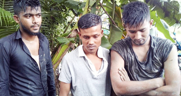 দক্ষিণ সুরমায় তিন ছিনতাইকারীকে গণপিটুনি, পুলিশে সোপর্দ