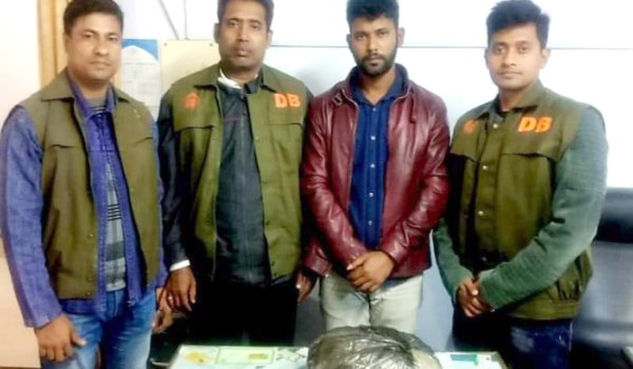 বিশ্বনাথে গাঁজাসহ যুবক গ্রেফতার
