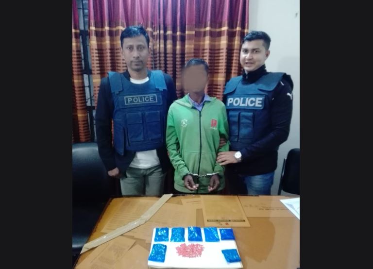 বিয়ানীবাজারে ১৪০০ পিস ইয়াবাসহ যুবক আটক