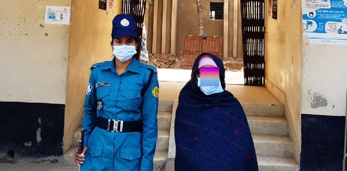 দক্ষিণ সুরমা থেকে মাদকসহ নারী গ্রেপ্তার