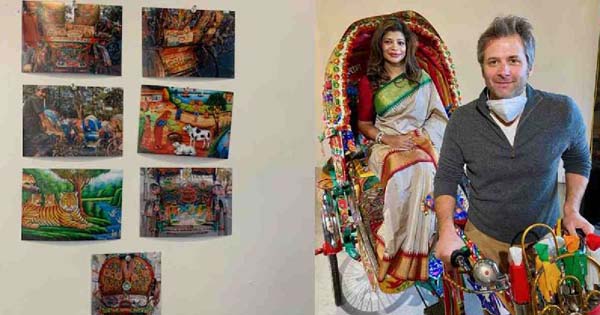নিউইয়র্কের গ্যালারিতে বাংলাদেশের রিকশা প্রদর্শনী