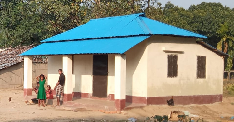 গোয়াইনঘাটে প্রত্যাশা-প্রাপ্তির স্বপ্নের নীড়ে বসবাস শুরু