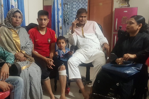 চৌহাট্টায় হামলায় আহত সিসিকের ফখরুলকে দেখতে ৩ কাউন্সিলর