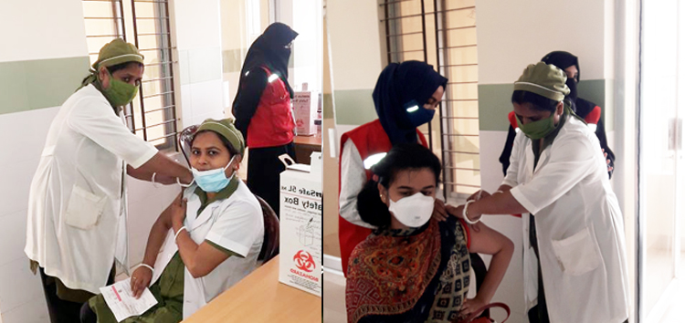 সারাদেশের ন্যায় সিলেটে প্রথম দিনে টিকা নিলেন ১ হাজার ৪৭৭ জন