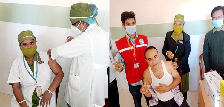 সিলেট নগরীতে টিকা নিলেন আরও ৩ হাজার