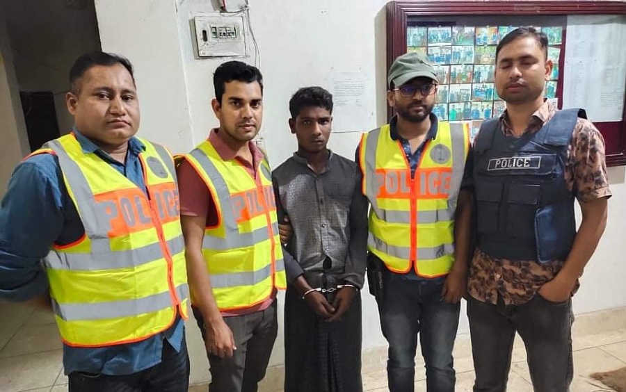 গোয়াইনঘাটে পুলিশের অভিযানে ডাকাত গ্রেপ্তার