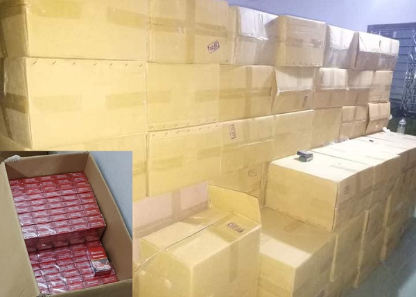 সিলেটে পৃথক অভিযানে সোয়া ১ কোটি টাকার ভারতীয় সিগারেট জব্দ