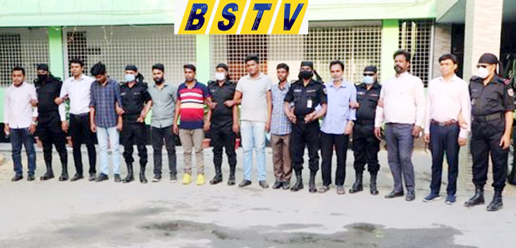 ভুয়া টিভি চ্যানেলে সাংবাদিক নিয়োগ, ১০ প্রতারক গ্রেফতার
