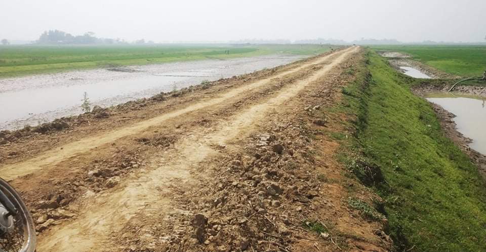 সুনামগঞ্জে হাওর রক্ষা বাঁধে দুর্নীতি: কমিটি দিয়ে চলছে ব্যবসা
