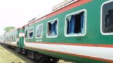 চলন্ত ট্রেনে হেফাজতের হামলা, রেল যোগাযোগ বন্ধ