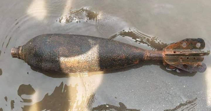 গোয়াইনঘাটে অবিষ্ফোরিত মর্টারশেল উদ্ধার