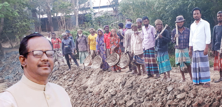 দোয়ারায় এমপির টিআর বরাদ্দে রাস্তা পেয়ে খুশি দুই শতাধিক পরিবার