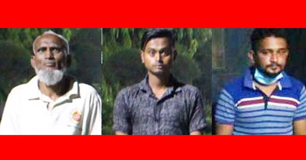 সিলেটে ৩ ‘ডাকাত’ গ্রেফতার