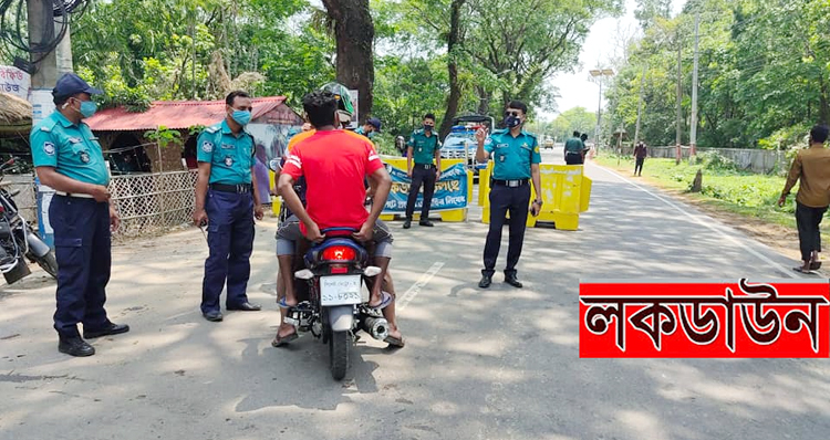 সিলেটে কঠোর লকডাউন বাস্তবায়নে ৭ দিনে ৩৫০ মামলাল