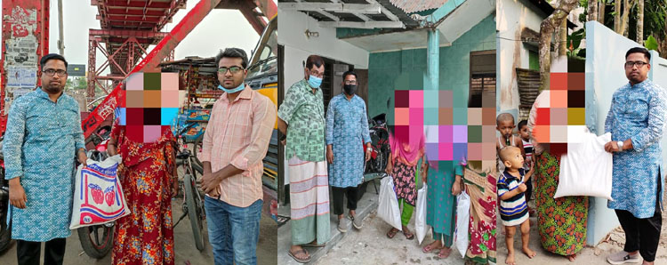 অসহায় ক্ষুধার্ত মানুষের মুখে হাসি ফোটানো আলাউদ্দিন পাশার লক্ষ