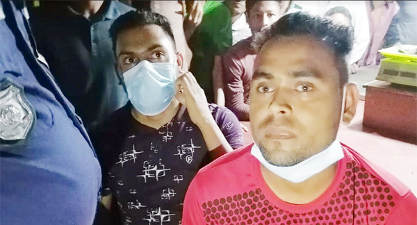 বিশ্বনাথে পুলিশ পরিচয়ে অপহরণকালে জনতার হাতে আটক ২