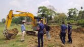 বিশ্বনাথে অবৈধ ভাবে মাটি কাটায় ৫০ হাজার টাকা জরিমানা
