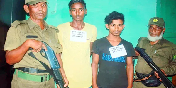 গোয়াইনঘাটে পাহাড় কেটে পাথর উত্তোলন, গ্রেফতার ২