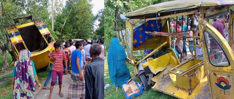 জৈন্তাপুরে সড়ক দুর্ঘটনায় নিহত ১, আহত ৬