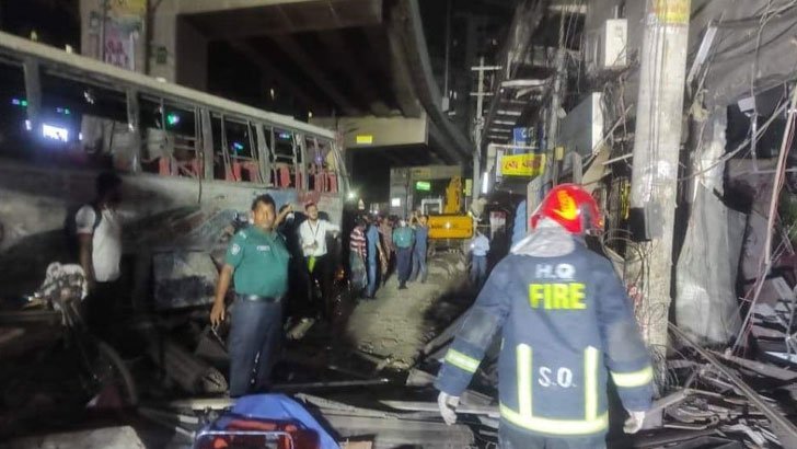 রাজধানীতে ভবনে বিস্ফোরণে দগ্ধ ১৮ জন, নিহত ২