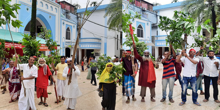 শাহজালালের ‘লাকড়ি তোড়া’ উৎসব সম্পন্ন, ভক্তদের ঢল