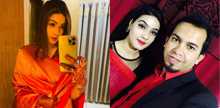 আলহামদুলিল্লাহ লিখে কী বোঝালেনসিলেটি বধু নায়িকা মাহি?