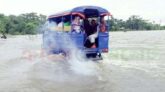 গোয়াইনঘাটে পাহাড়ি ঢলে নিম্নাঞ্চল প্লাবিত