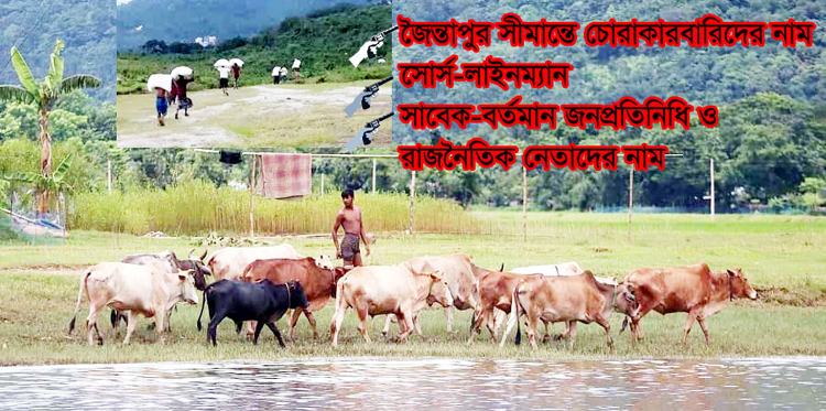 সিলেট সীমান্তে চোরাকারবারিদের নাম প্রকাশ করলো জাতীয় গোয়েন্দা সংস্থা