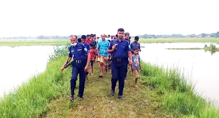 গোয়াইনঘাটে বোরো বাঁধ নিয়ে সংঘর্ষের আশংকা : ১৪৪ ধারা জারি