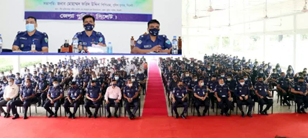 দক্ষতার স্বীকৃতি পেলেন  সিলেট জেলা পুলিশের ১৫৮ অফিসার-ফোর্স
